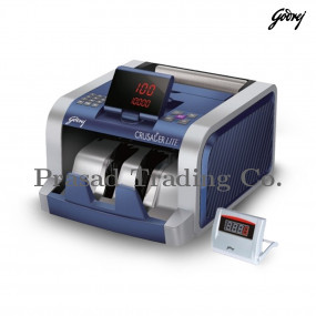 Godrej Crusder Lite Note Counting Machine, Count 100 notes/min, UV, MG & IR Technology