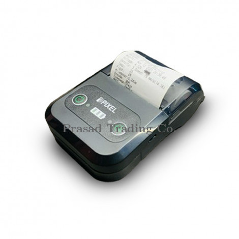 Pixel 2 inch Thermal Receipt Printer, Bluetooth, Portable, Battery Power, USB Support