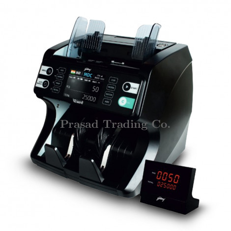 Godrej Valumatic Note Counting Machine, TFT Colour LCD Display